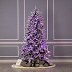 Bluffton Flocked Pine Tree