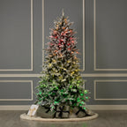 Bluffton Flocked Pine Tree
