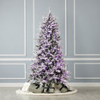 Bluffton Flocked Pine Tree
