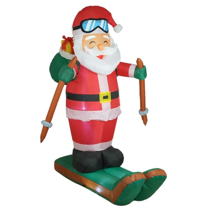 Santa on Skis 60in