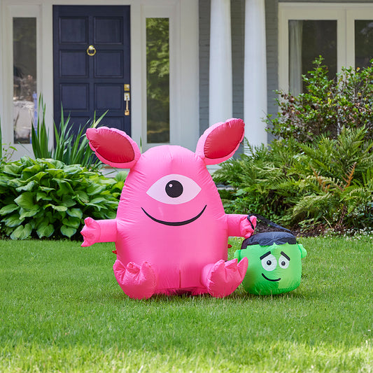 Friendly Monster Inflatable 3 FT Beepa