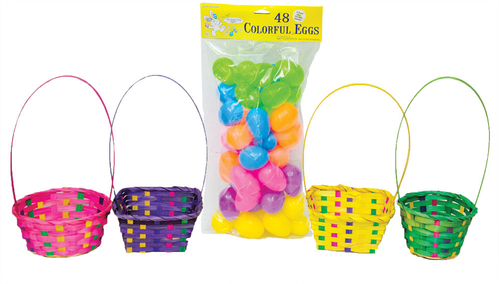 Easter Basket Egg Hunt Kit