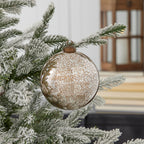 Mercury Glass Ornament Set of 3