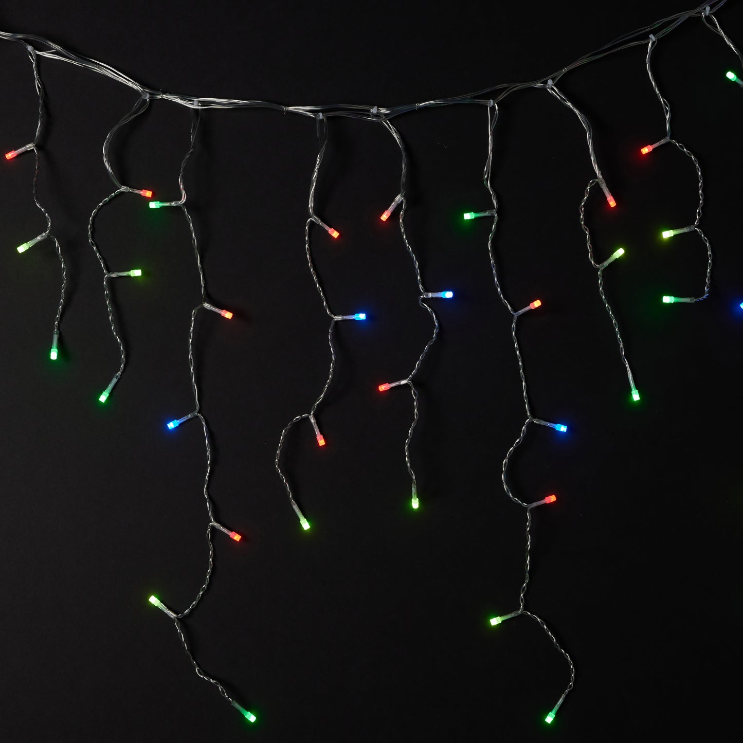 Vivvi App-Based Customizable, Color-changing Icicle Lights - 16 ft. long