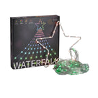 Vivvi App-Based Customizable, Color-Changing Waterfall Lights - 11 ft. tall