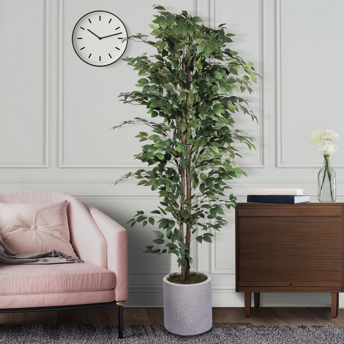 Artificial Potted Banyan Tree 82in