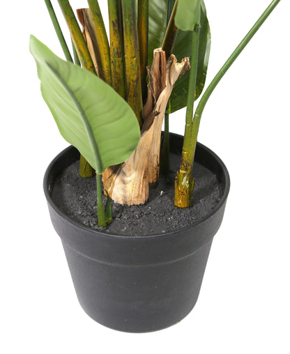 Artificial Potted Bird of Paradise Plant 37in