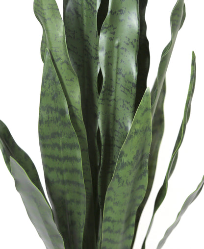 Artificial Potted Snake Plant 31in