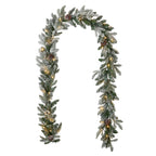 Lexington Fir 9ft Pre-Lit Artificial Christmas Garland (Plug in)