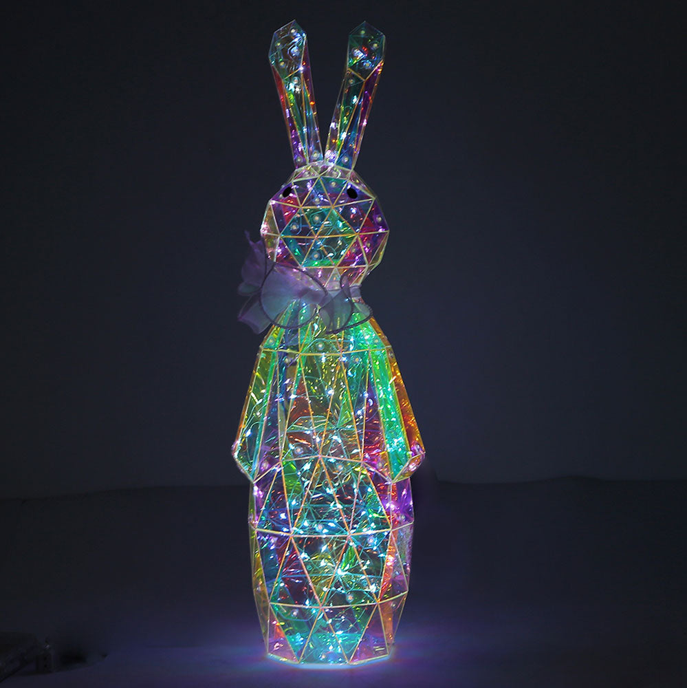 Prismatic Iridescent Bunny - Alex 20in