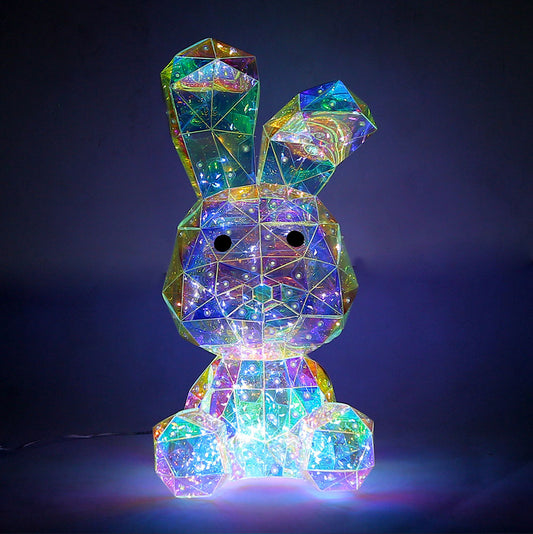 Prismatic Iridescent Bunny - Mitzie 16in