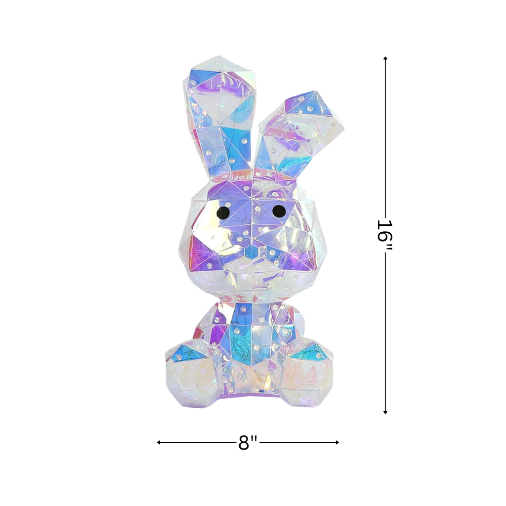 Prismatic Iridescent Bunny - Mitzie 16in