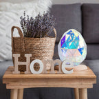 Prismatic Iridescent Egg 8in