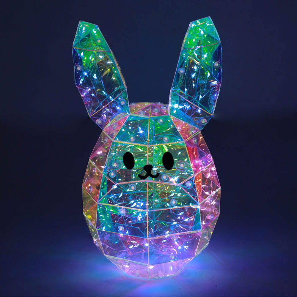 Prismatic Iridescent Bunny - Sunny 11in