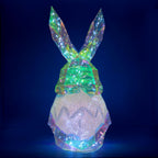 Prismatic Iridescent Gnome Bunny - Milo 16in