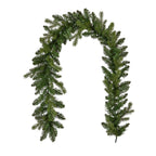 Palmetto Pine 6ft Garland Pre-lit with 50 Dual LED lights and 9 Functions (Battery-Operated)