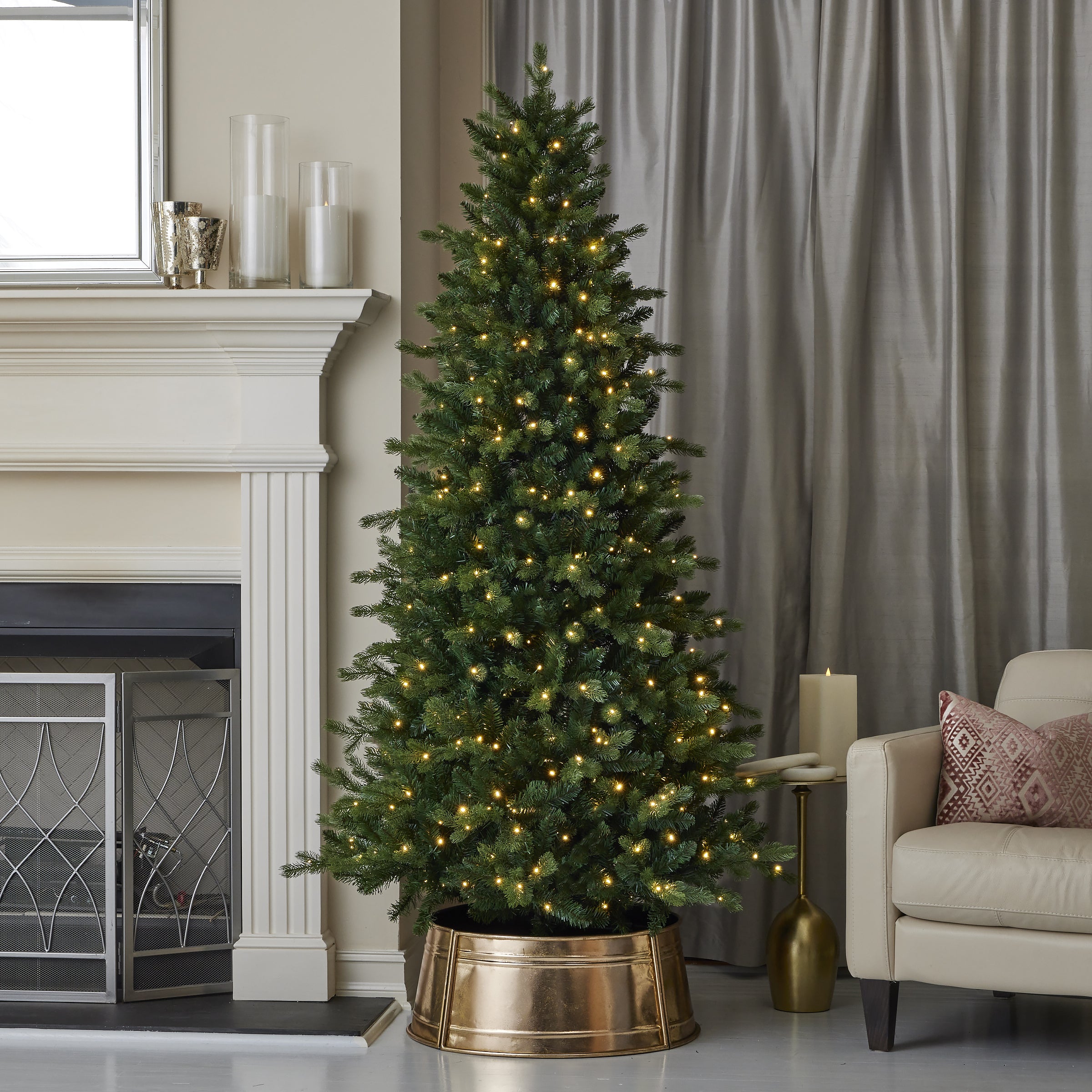 Palmetto Pine Tree with Dual LED lights and 9 Functions