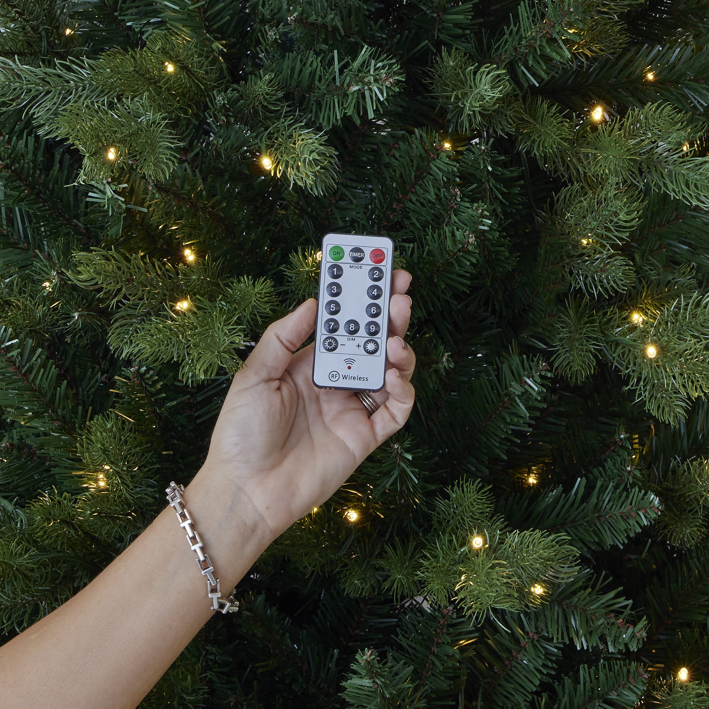 Palmetto Pine Tree with Dual LED lights and 9 Functions