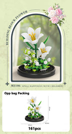 Eternal Flower Bouquet Bonsai Potted Plant