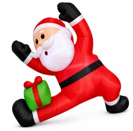 Yoga Santa Outdoor Inflatable