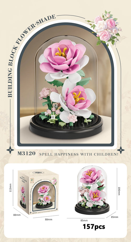 Eternal Flower Bouquet Bonsai Potted Plant