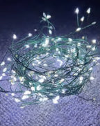 Vivvi App-Based Customizable, Color-Changing Indoor/Outdoor Cluster Lights, 19 ft. long