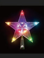 Vivvi App-Based Customizable, Color-Changing 7" Christmas Star Tree Topper