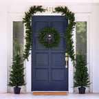 Valley Pine 3-Piece Pre-Lit Garland & Wreath Door Kit
