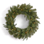 Valley Pine 3-Piece Pre-Lit Garland & Wreath Door Kit