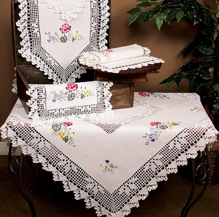 Spring Floral Tablecloth Collection