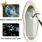 63" X 24" White Full Length Mirror Wooden Frame