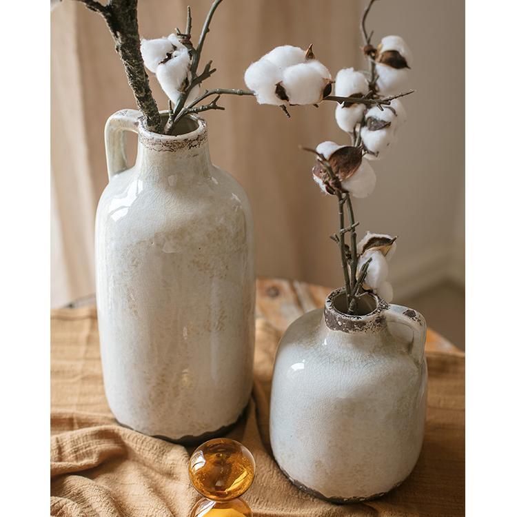 Binglie Glazed Pottery Vase