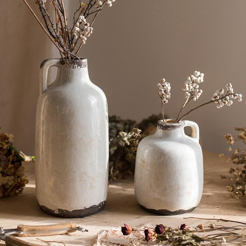 Binglie Glazed Pottery Vase