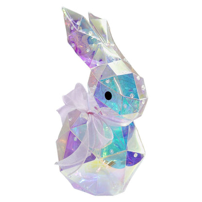 Prismatic Iridescent Bunny - Nibbles 8in