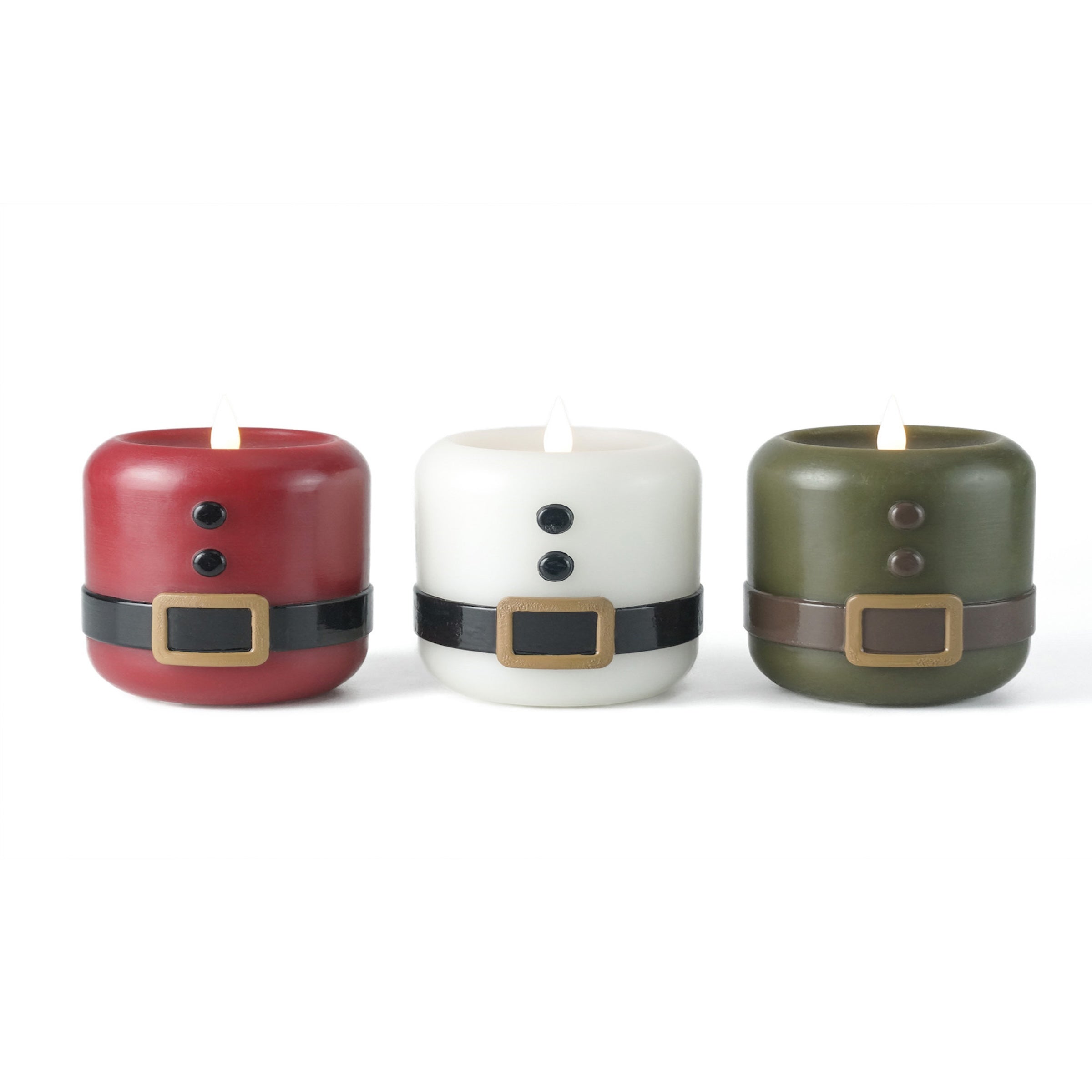 Snowman LED Soft Flame 4X5