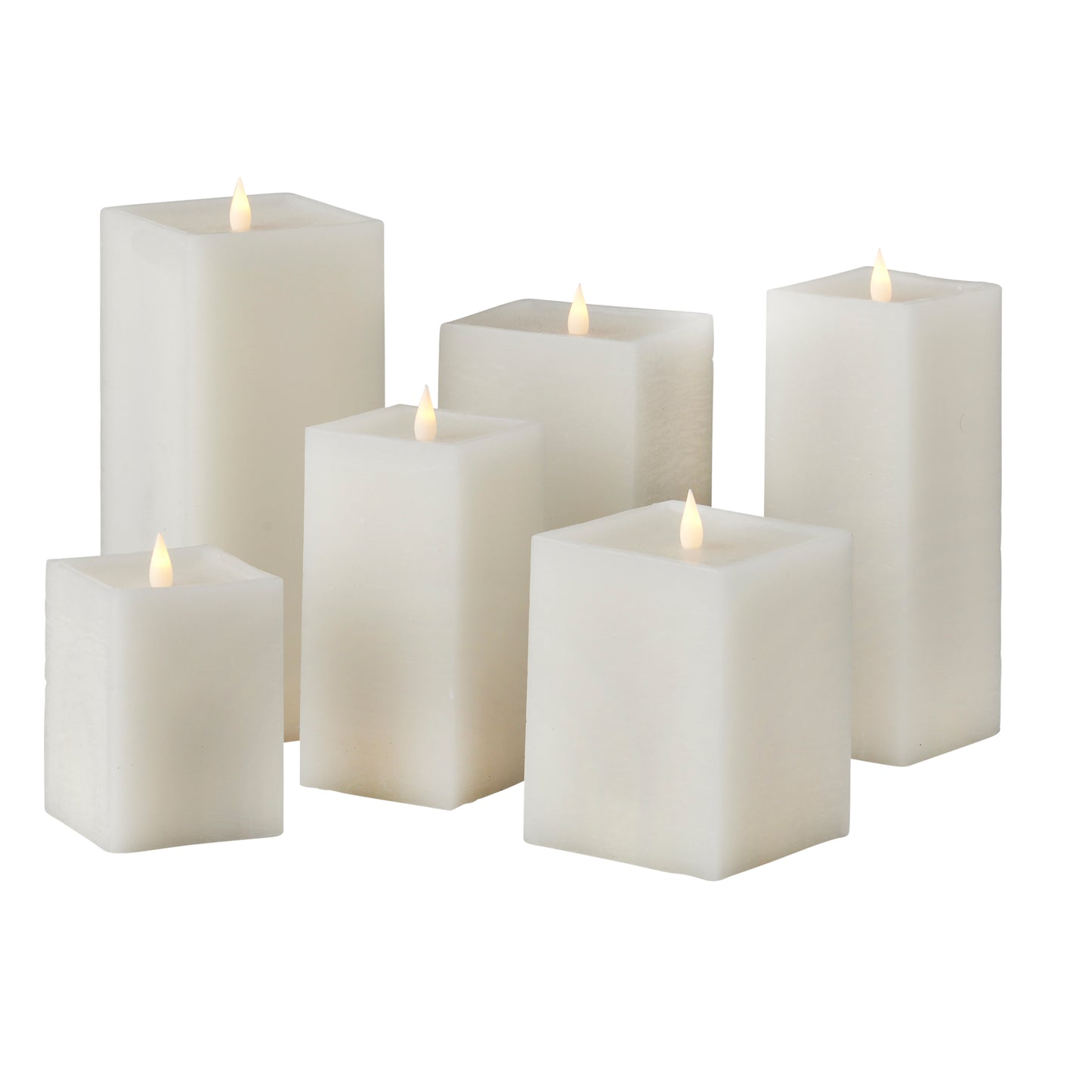 Classic Motion Flameless Square Candle