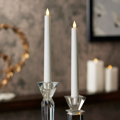 Sutton Fluted Motion Flameless Taper Candle