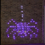 Vivvi App-Based Customizable, Color-Changing Indoor/Outdoor Curtain Lights, 6ft x 6ft