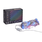 Vivvi App-Based Customizable, Color-Changing LED Net Lights 5ft x 3ft
