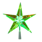 Vivvi App-Based Customizable, Color Changing 11" Christmas Prismatic Star Tree Topper