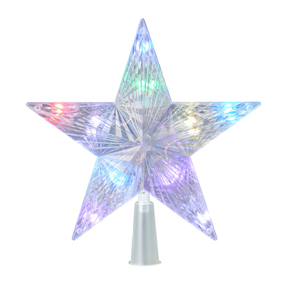 Vivvi App-Based Customizable, Color-Changing 7" Christmas Star Tree Topper