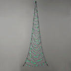 Customizable, Color-Changing 2D LED Hanging Christmas Tree, 31" tall