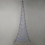 Customizable, Color-Changing 2D LED Hanging Christmas Tree, 31" tall