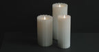 Sutton Fluted Motion Flameless Candle