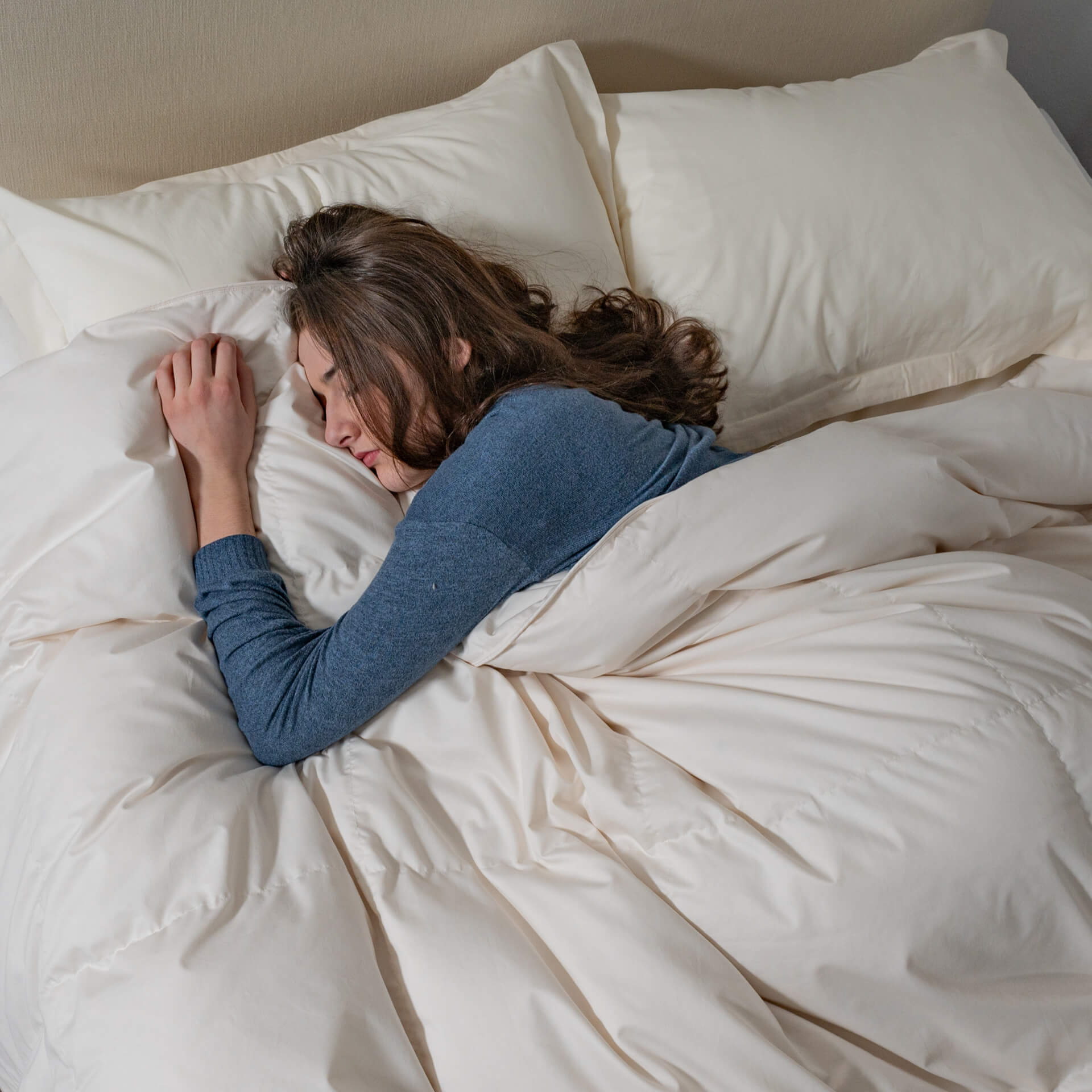 Medium Warmth Signature Baffled Down Comforter