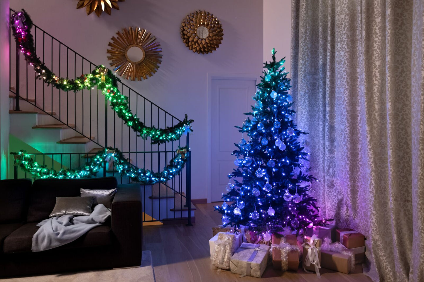 Twinkly Vernon Spruce 7ft Tree with 390 Customizable Lights (App-Based)